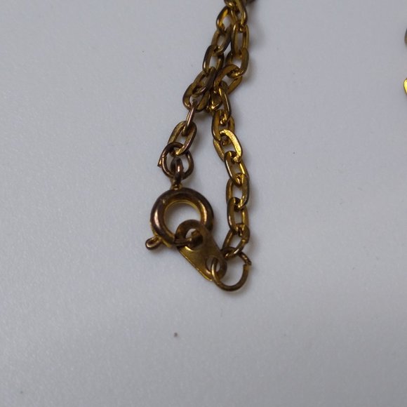 Vintage Metal Decorative Cross Necklace 23 Inches - Picture 12 of 14